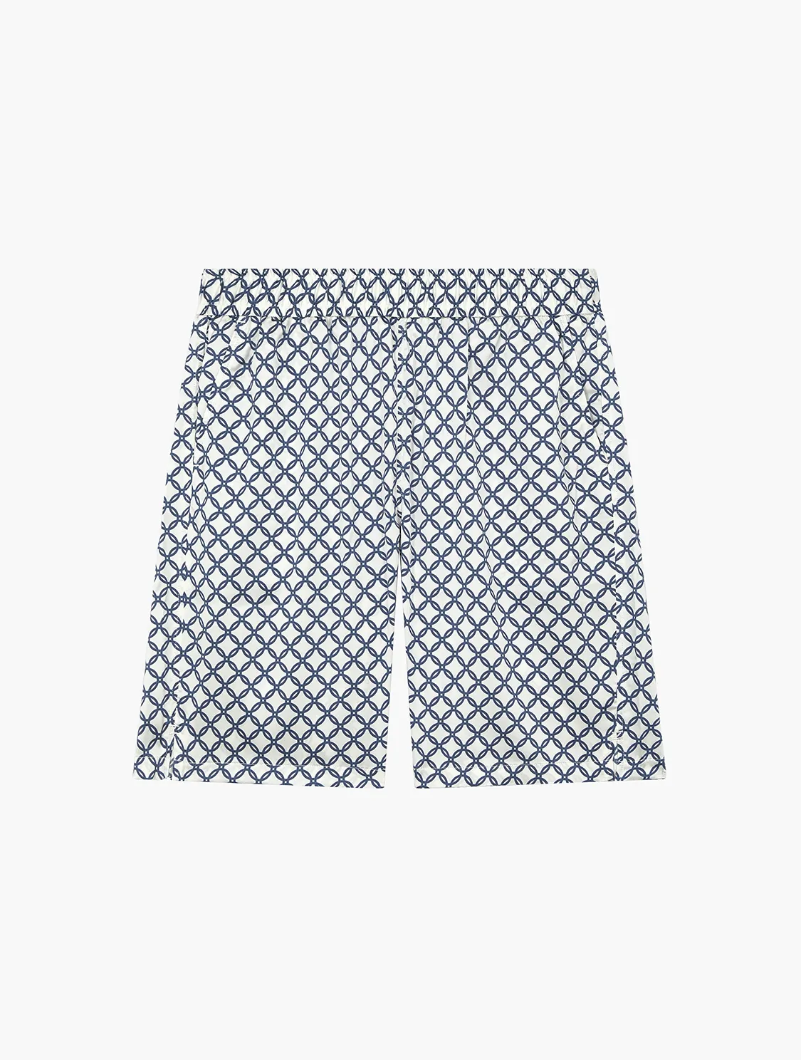 PALMA TRELIÇA SILK SHORTS